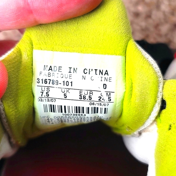 Nike Zoom White Athletics Shoes W7.5 - Picture 8 of 12